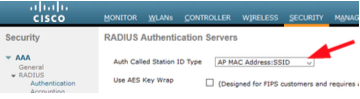 Cisco WLC5520 UI - Radius servers.png