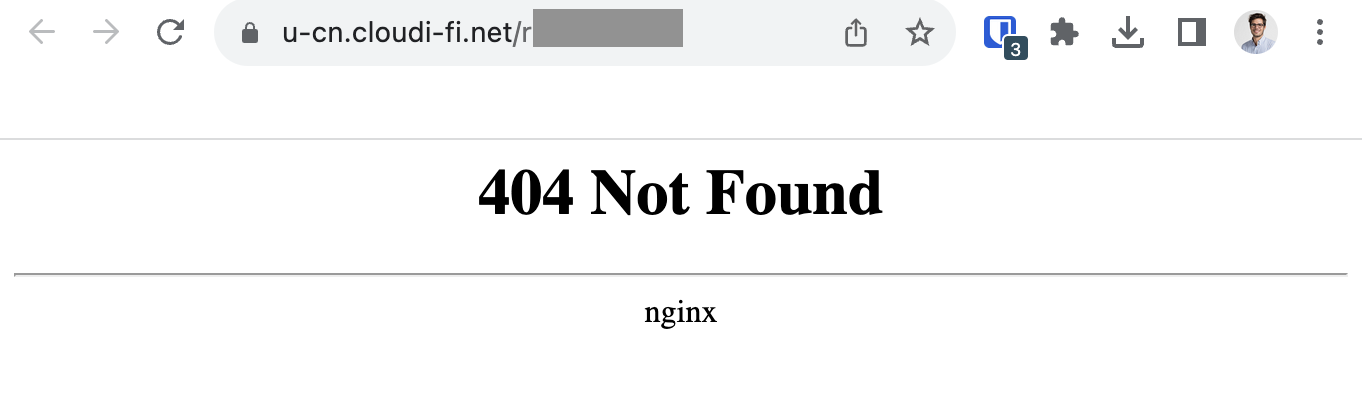 404 not found