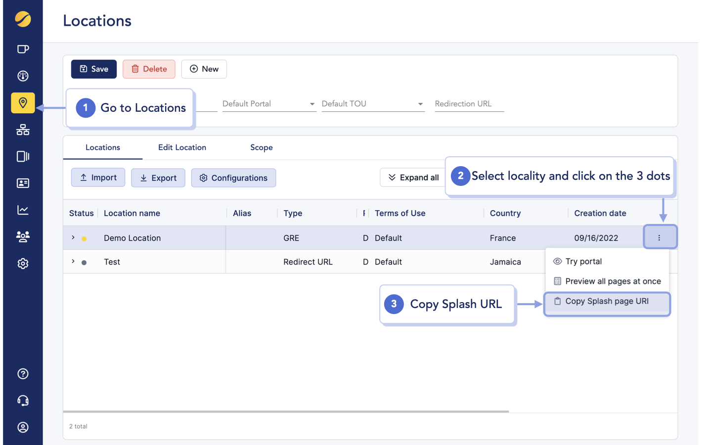 Aruba Instant Deployement_Cloudi-Fi Get captive portal url.png