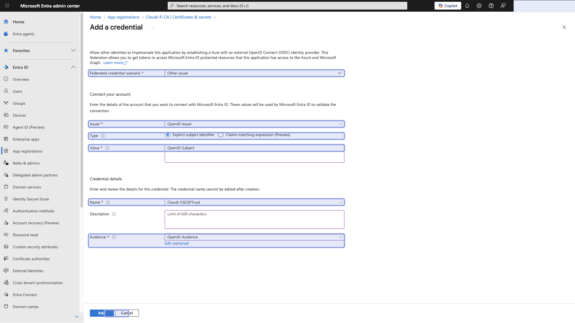 Microsoft entra - federated credential openid.png