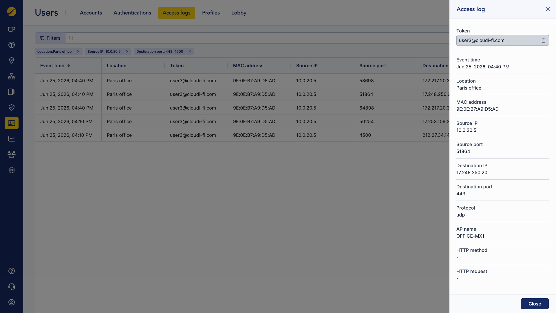 Cloudi-Fi admin - access logs.png