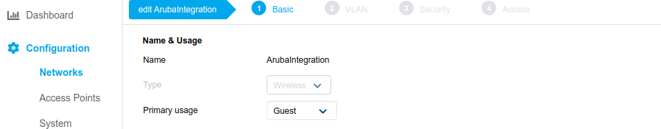 Aruba Instant AP - Create a new SSID